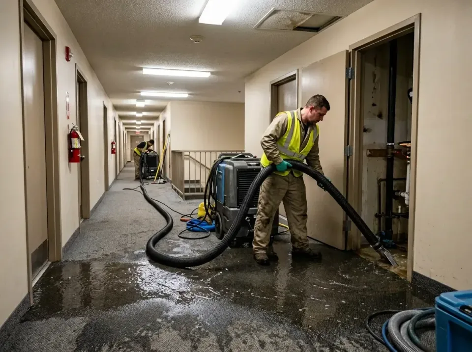 multi-unit-apartment-hallway-f-005 — frequently asked questions, Emergency Burst Pipe Water Extraction & Removal in Islamora…